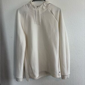 Apana Cream Hooded Activewear Long